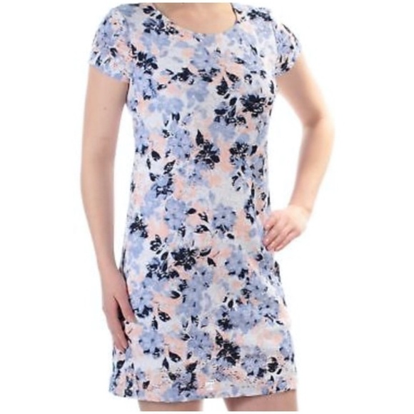 New with Tag  MAISON JULES Osaka Floral Lace Shift Dress - Picture 1 of 8